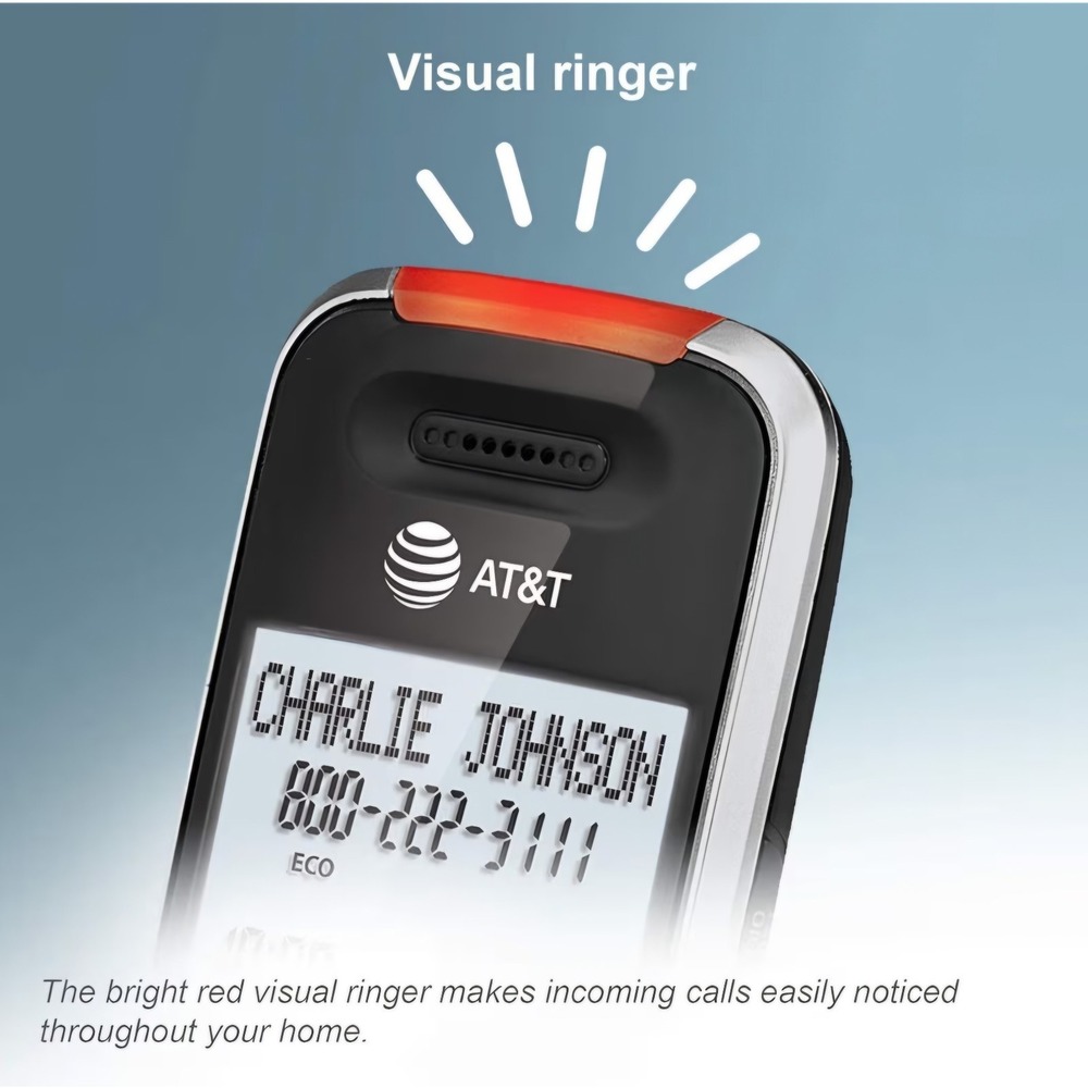 AT&T BL102-4 Cordless Phone Answering System Call Blocking Intercom 4 Handsets - Picture 5 of 16
